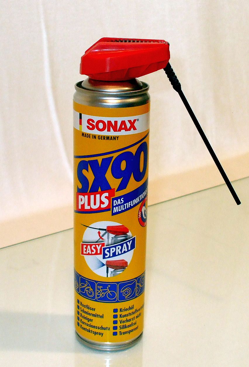 Sonax - SX90 Plus - Multifunktionsöl - Rostlöser - Schmiermittel - 400 –  ADVANTUSE - Autopflegeshop